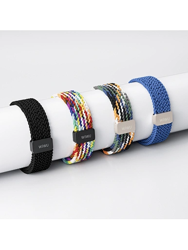 Replacement nylon watch band for apple watch